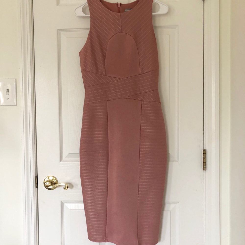 Mauve Midi Dress
